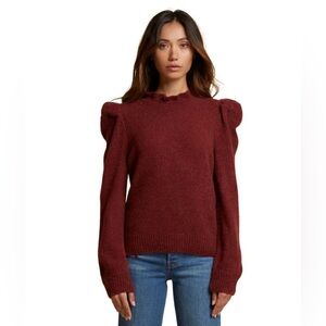 NWT Nation LTD Ysabella Prim and Proper Sweater Ruby XXL Baby Alpaca Wool Blend